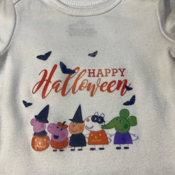 Peppa's halloween onesie NB - Picture 2 of 3